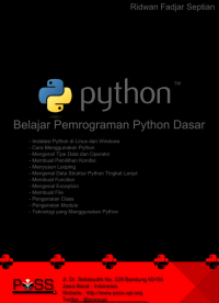 Image of Belajar Pemrograman Python Dasar