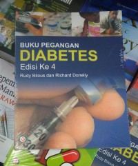 Image of Buku Pegangan Diabetes Edisi ke 4