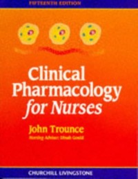 Image of Clinical Pharmacology For Nurses
