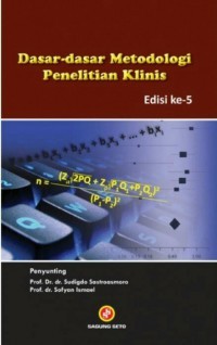 Image of Dasar-dasar metodologi penelitian klinis Ed.3