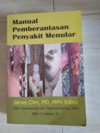 Image of Manual Pemberantasan Penyakit Menular