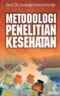Image of Metodologi Penelitian Kesehatan