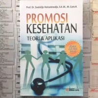 Image of Promosi Kesehatan Teori dan Aplikasi