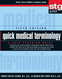 Image of Quick Medical Terminology A Self-Teaching Guide  5th Edition